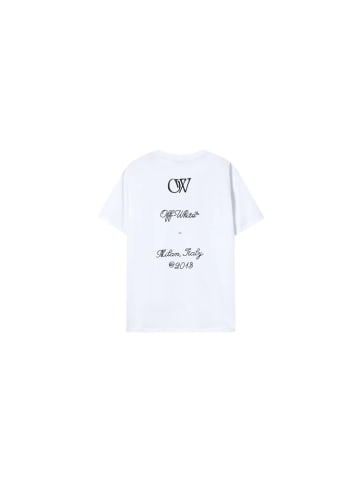 OFF WHITE Tattoo Arrow Jersey Shirt weiß