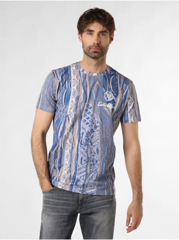 Carlo Colucci T-Shirt in blau