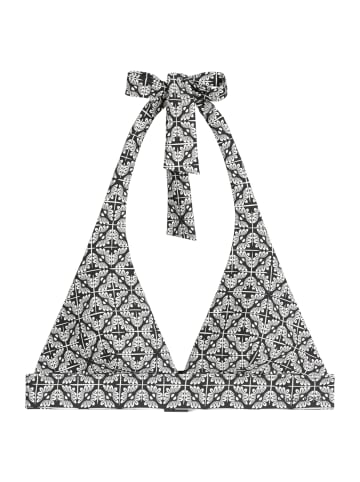 Marc O'Polo Triangel-Bikini-Top Geo Capsule in black AOP