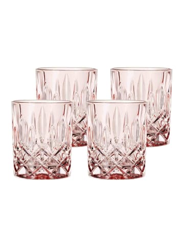 Nachtmann 4er Set Whiskybecher Noblesse Fresh 295 ml in rosé