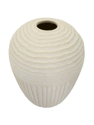 Mauro Ferretti Cremefarbene Magnesiumvase, ø 39 x 56 cm