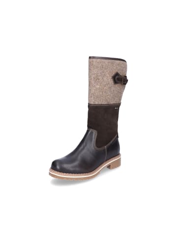 Tamaris Stiefel in Mocca Combi