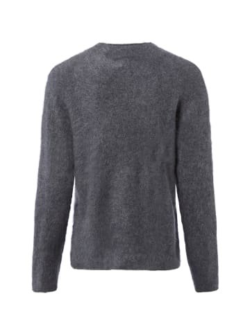 Marie Lund Strickpullover in anthrazit - 0002
