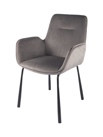Kayoom Retro Stuhl Eliot in grau