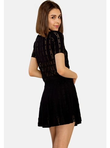 TOOCHE Rock "Deux Pièces Jupe" in Schwarz