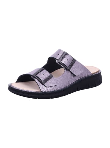 Finn Comfort Pantolette in silber