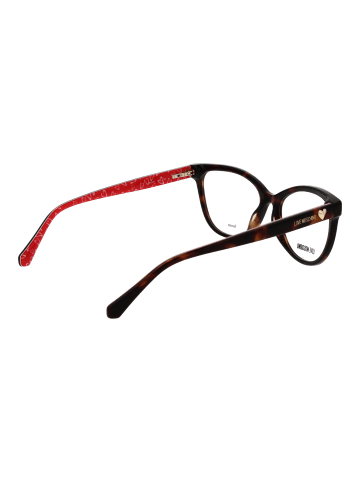 Love Moschino Frauen Optische Fassungen Katzenauge Braun