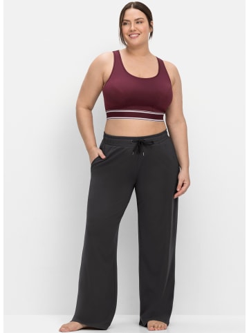 sheego Sporthose in anthrazit