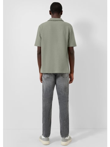 QS Polo-Shirt in 6140_petrol