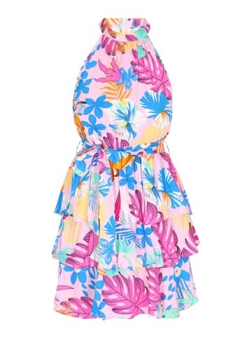 IZIA Women Dress in light rose multicolor