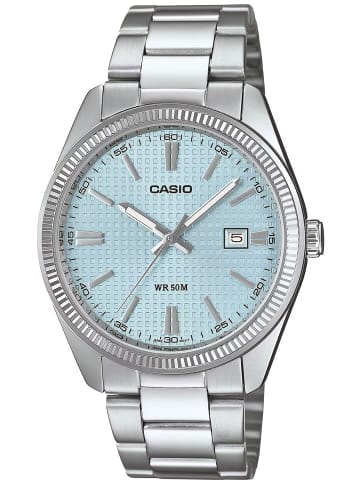 Casio Armbanduhr in Unisexgröße Timeless Hellblau