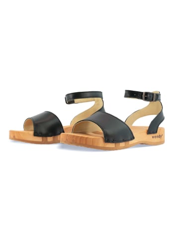 Woody Sandale in blau