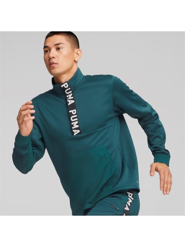Puma Bodywear M FIT PWRFLEECEMIDLAYER in Grün