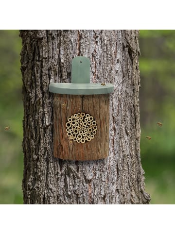 relaxdays Insektenhotel in Natur/ Grün