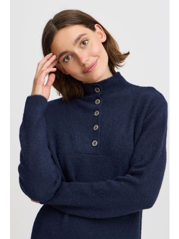 b. young Kleid BYOMEA Regular fit in Navy Blazer Melange