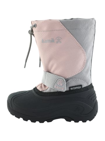 Kamik Winterstiefel in pink grey