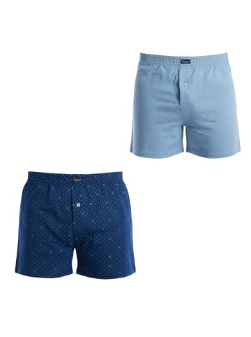 Abanderado 2er-Set: Boxershorts in Blue