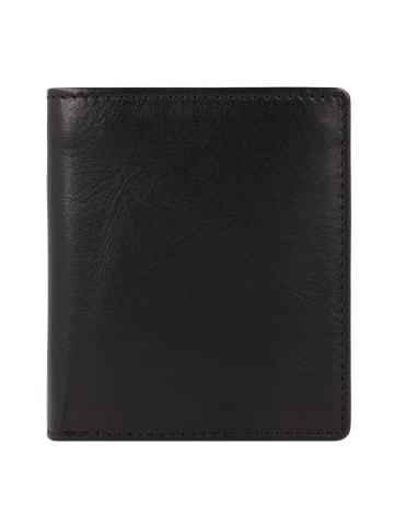Leonhard Heyden Cambridge Geldbörse Leder 9 cm in schwarz