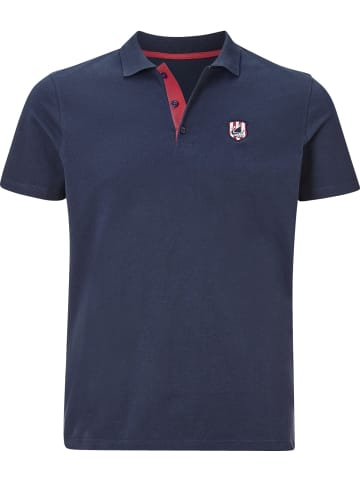 Jan Vanderstorm Poloshirt NISSE in dunkelblau