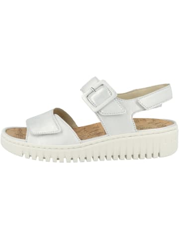 WALDLÄUFER Keilsandale H-Willow in silber