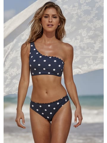 LASCANA Bikini-Hose in marine-weiß