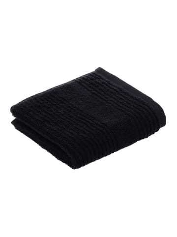 Vossen 4er Pack Gästetuch in schwarz