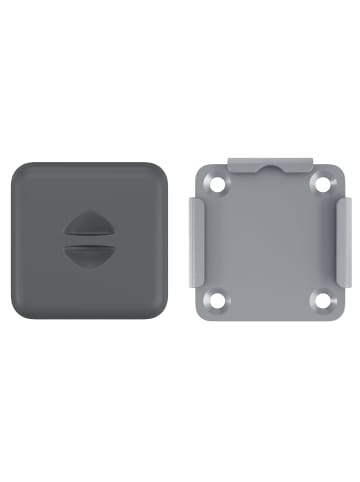 SONGMICS Seitenmarkise Zubehör Sheld in Grau - (B)11.5 x (H)4 x (T)11.5 cm