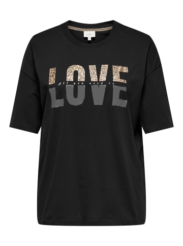 ONLY Carmakoma T-shirt in Black