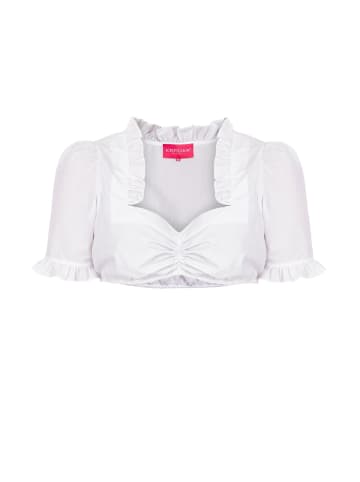 KRÜGER Dirndlbluse NEGRA in weiß