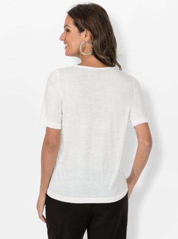 WITT WEIDEN Kurzarmshirt in ecru