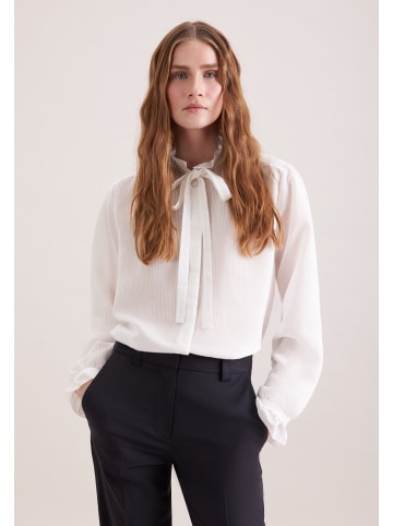 Seidensticker Ausgestellte Bluse Regular in Ecru