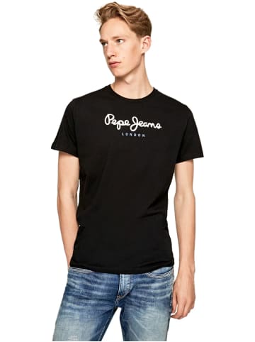 Pepe Jeans T-Shirt EGGO N in Schwarz