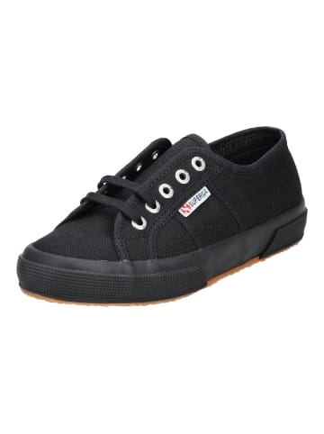 Superga Sneaker in Schwarz/Schwarz