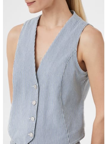 comma Indoor-Weste in 54G1_hellblau