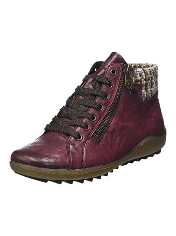 remonte Stiefeletten für Damen in rot in rot