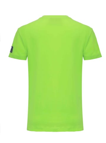 SCHIETWETTER "Küstenkind", Rundhals in lime-blue