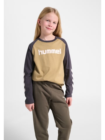 Hummel T-Shirt Hmljr Logo Kinder in CORNSTALK
