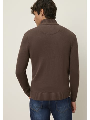 Man's World Strickjacke in braun