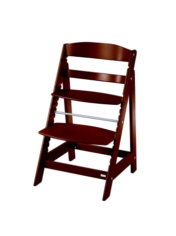 roba Treppenhochstuhl 'Sit Up Flex' - Hochstuhl mitwachsend aus Holz - Braun