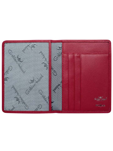 Golden Head Madrid Ausweisetui RFID Leder 9 cm in rot