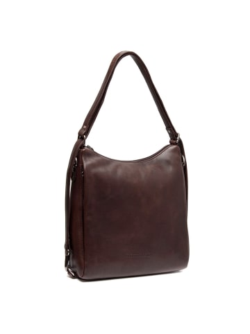 The Chesterfield Brand Letizia Schultertasche Leder 32 cm in brown
