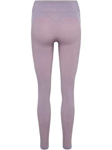 Hummel Hummel Leggings Hmlclea Yoga Damen Dehnbarem Atmungsaktiv Schnelltrocknend Nahtlosen in NIRVANA MELANGE