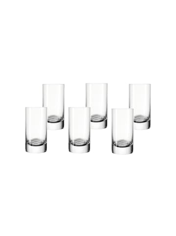 LEONARDO 6er Set Schnapsgläser Easy+ 40 ml in transparent