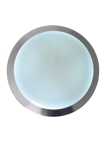 näve LED Deckenleuchte "TRIEST" in silber - EEK F