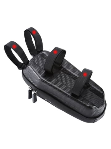 COFI 1453 wasserdichte Scooter Lenkertasche 2l Lenkertasche schwarz in Schwarz