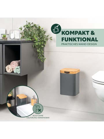 bremermann Wand-Kosmetikeimer 3L Grau