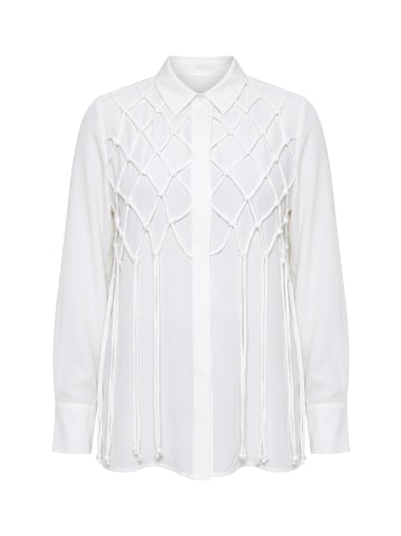 Ulla Popken Hemdbluse in offwhite