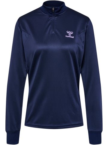 Hummel Hummel Sweatshirt Hmlstaltic Multisport Damen in MARINE/PAISLEY PURPLE