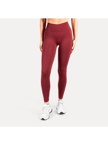 SMILODOX Leggings Adrielle Pocket Seamless in Bordeaux