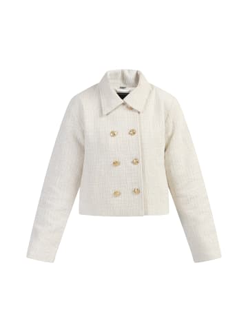 faina Kurze Carbanjacke in Wollweiss